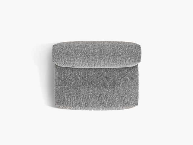 Modulārs dīvāns Martina Micadoni 106/75/132 cm Mogra) / Graphite
