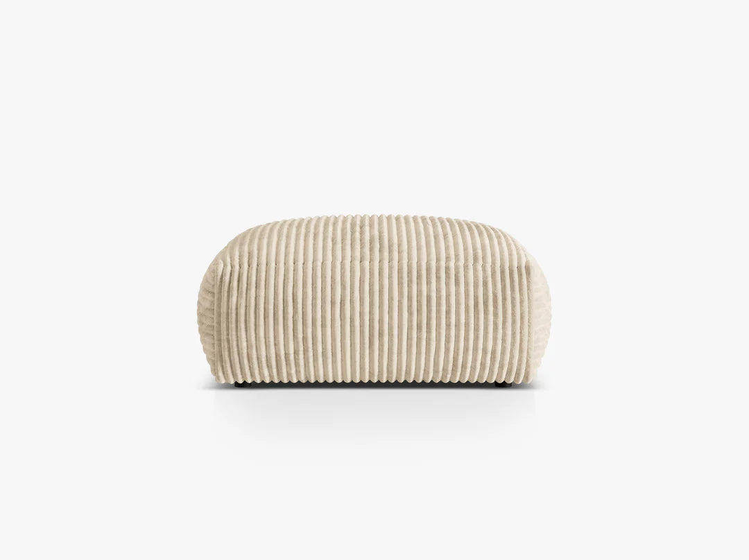 Pufs Martina Micadoni 106/44/106 cm Corduroy (Til03) Light beige