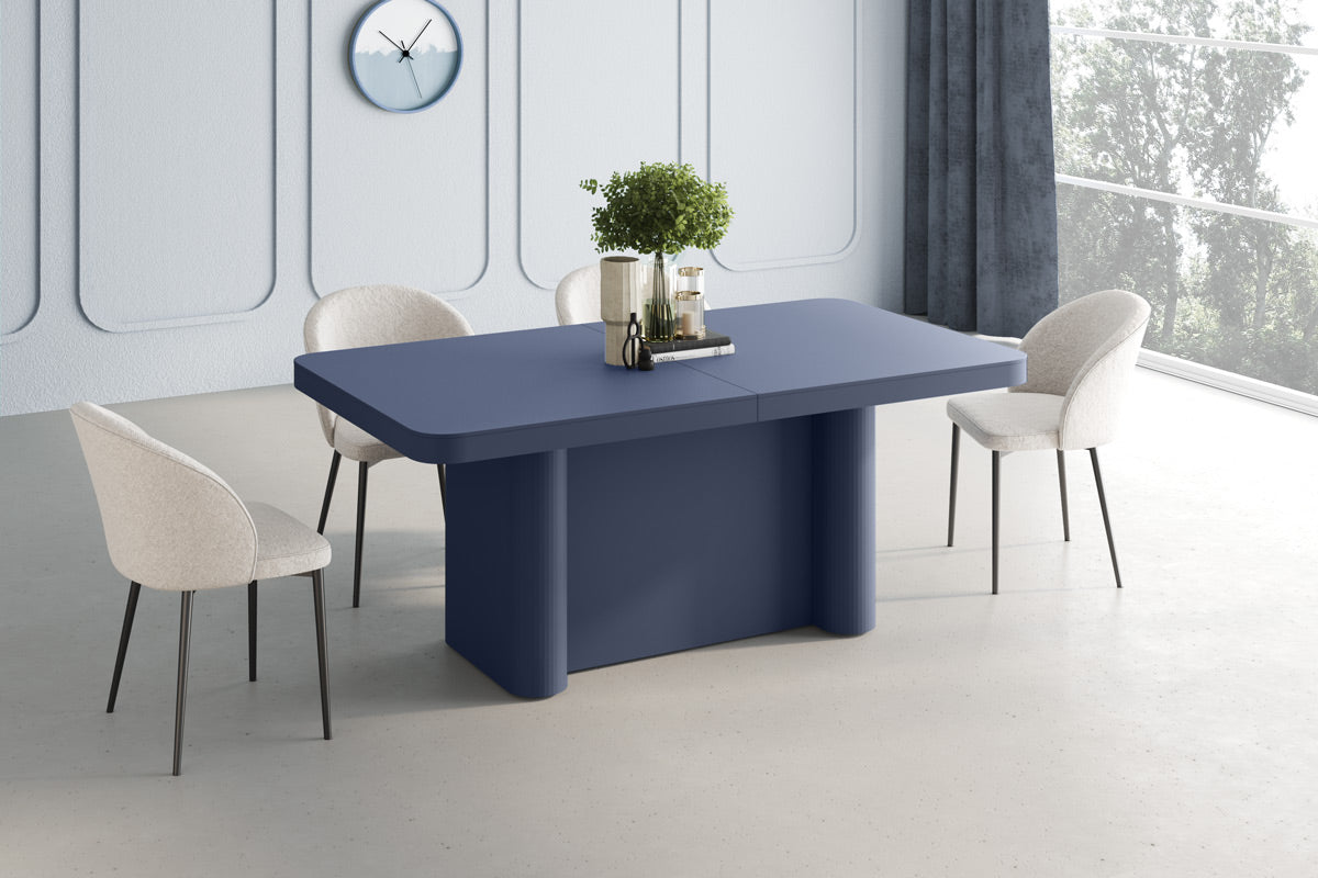 Galds Porto 160-412/100/75 cm zils - N1 Home