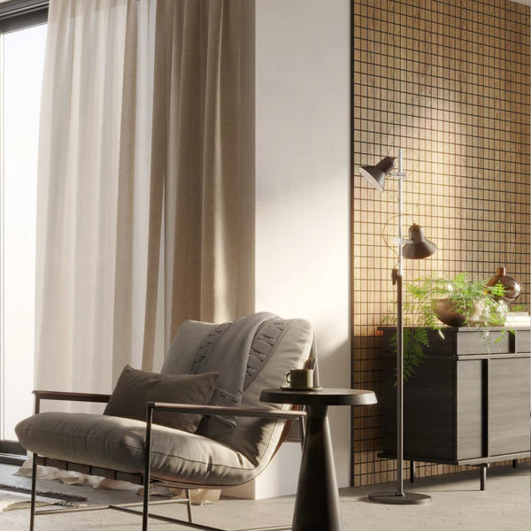 Frēzētais panelis Helsin 60/275 cm Amerikāņu valrieksts