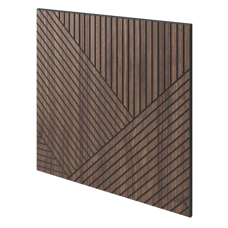 Frēzēti paneļi Grana 60/60 cm  Amerikāņu valrieksts