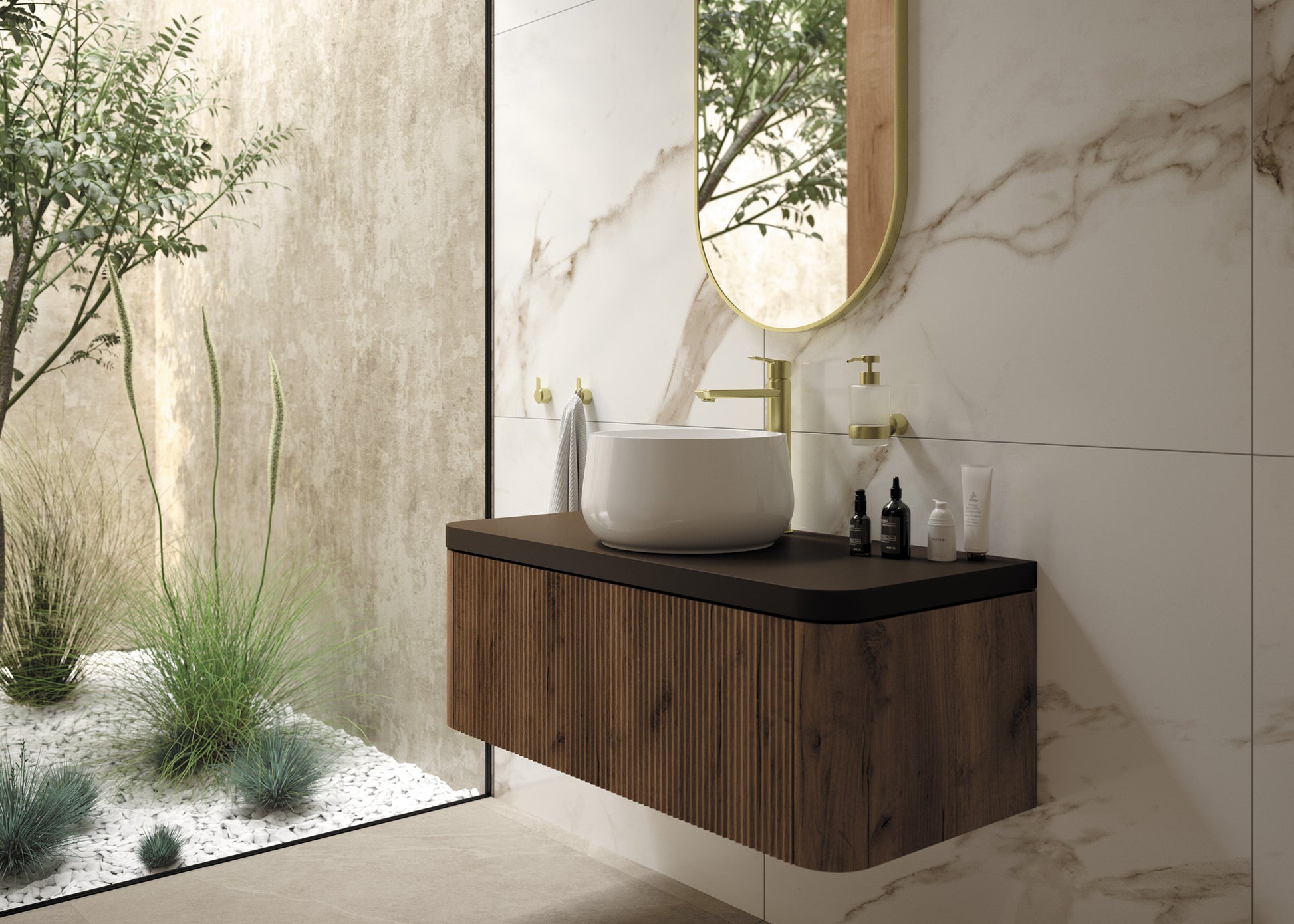 Izlietnes maisītājs, augsts Arnika 302 mm nero - N1 Home