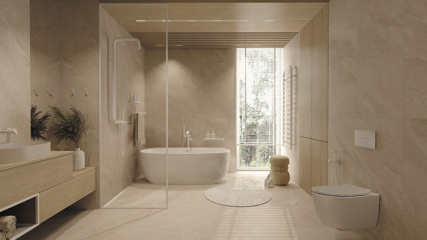 Iebūvēts izlietnes maisītājs Silia 222 mm bianko - N1 Home