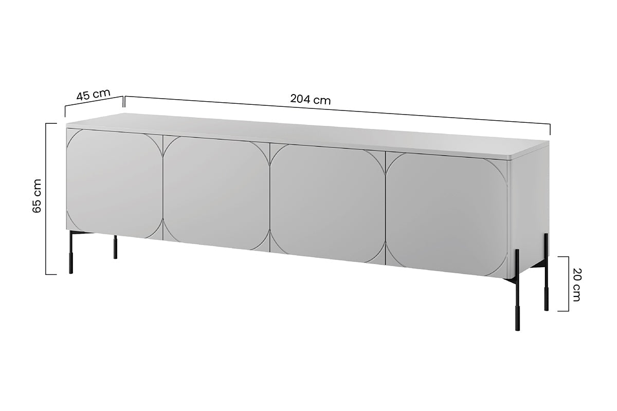 RTV kumode BARI 204/65/45 olives