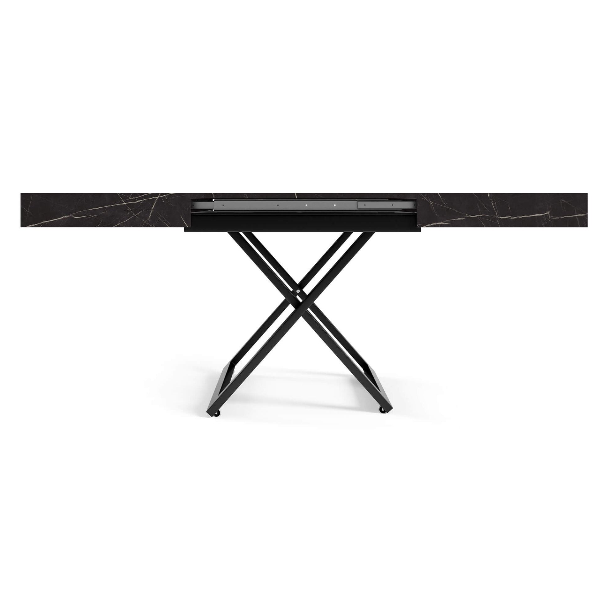 Galds Tiks U 27-80/120-200/80 cm antracīts Šerman - N1 Home