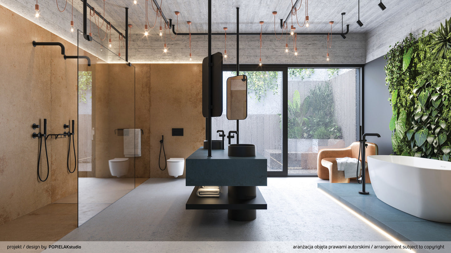 Izlietnes maisītājs, augsts, ar taisnstūra snīpi Silia 305 mm bianko - N1 Home