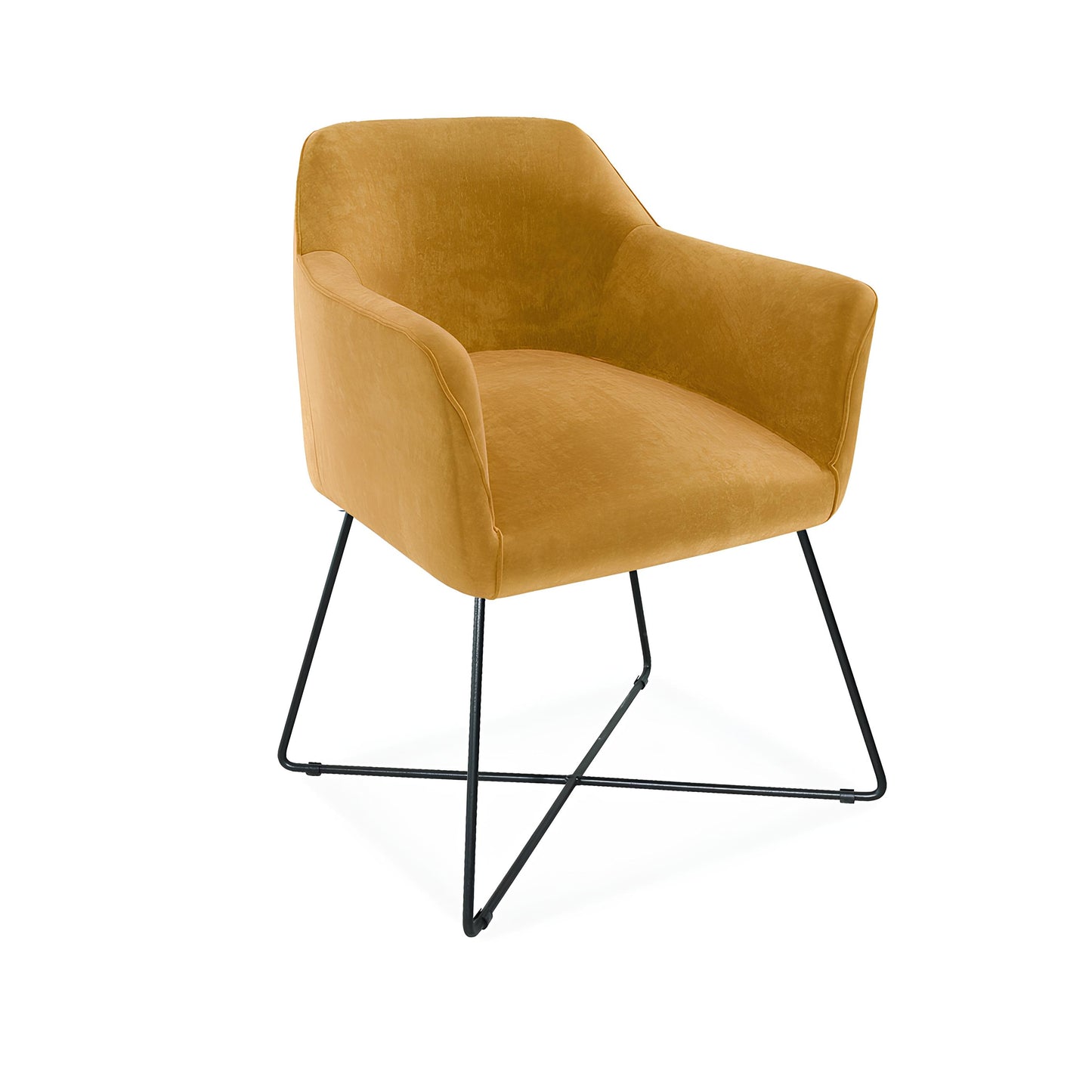 Krēsls Karlet X 62/83/61 cm sinepes