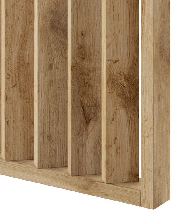 Starpsiena ar pamatni Glosa 99/200 cm Votan ozols