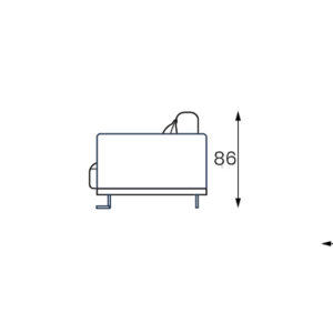 Dīvāns Soprano Corner Befame 303/232/88 cm bēšs - N1 Home