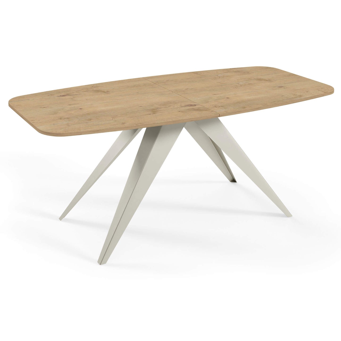 Galds Fery 76/160/80; 76/180/90 cm Lancelot ozols/kašmirs - N1 Home