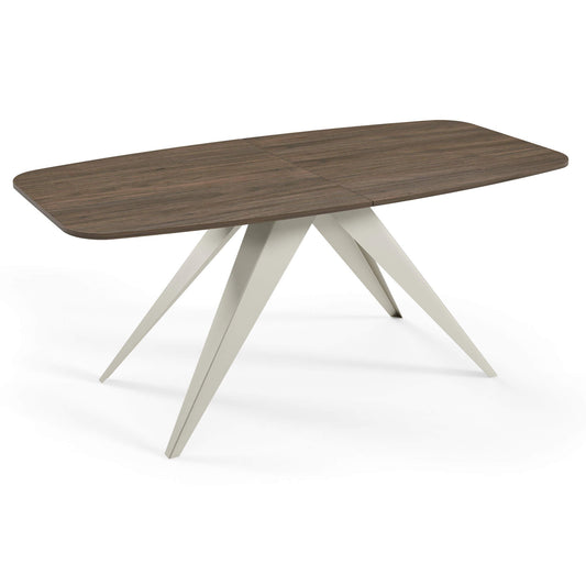 Galds Fery 76/160/80; 76/180/90 cm rieksts Franklin tobacco/kašmirs - N1 Home