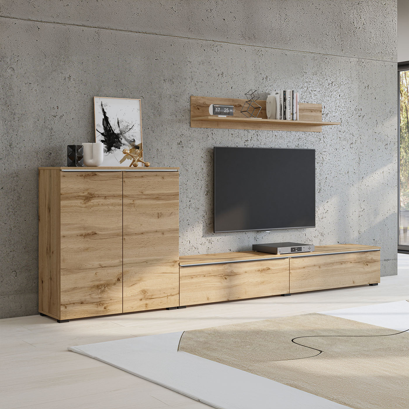 Sienas bloks Tanos 260/100/41 cm Votan ozols - N1 Home