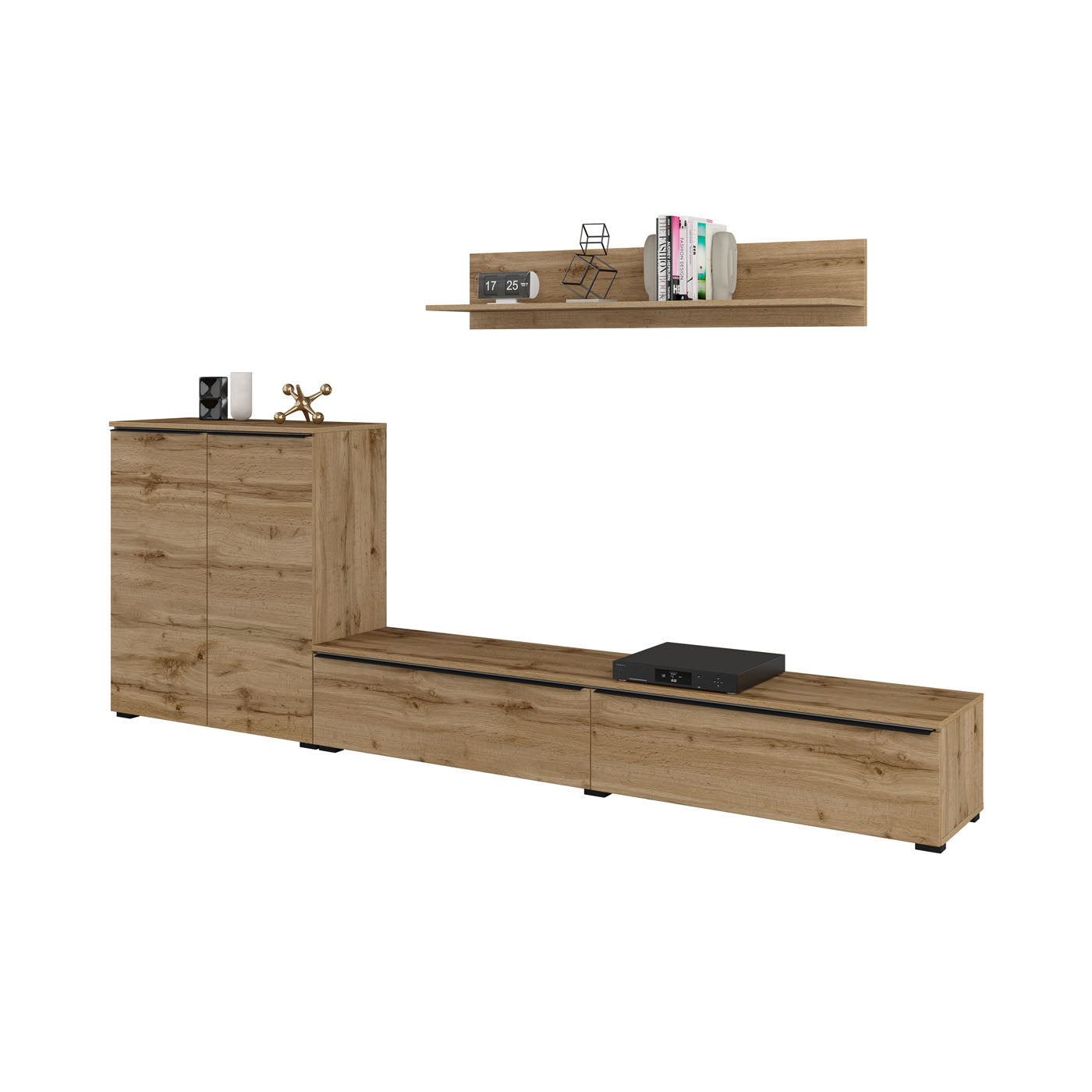 Sienas bloks Tanos 260/100/41 cm Votan ozols - N1 Home