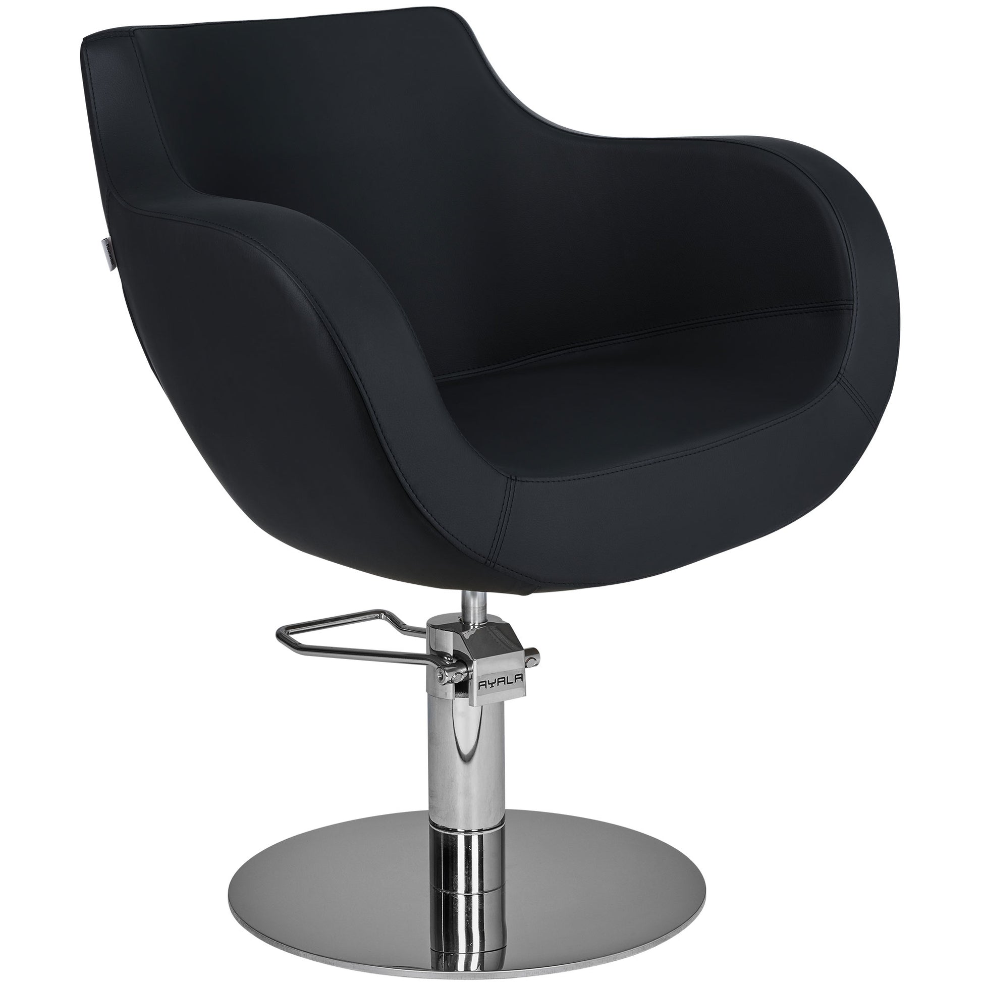 Frizētavas krēsls Thom 60/70/48 cm melns - N1 Home