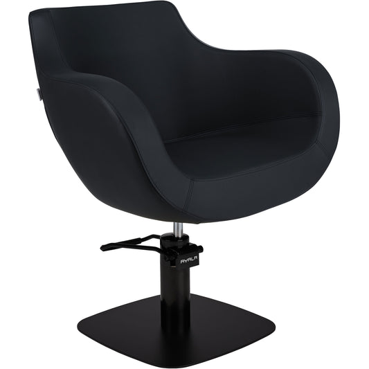 Frizētavas krēsls Thom 60/70/48 cm melns - N1 Home