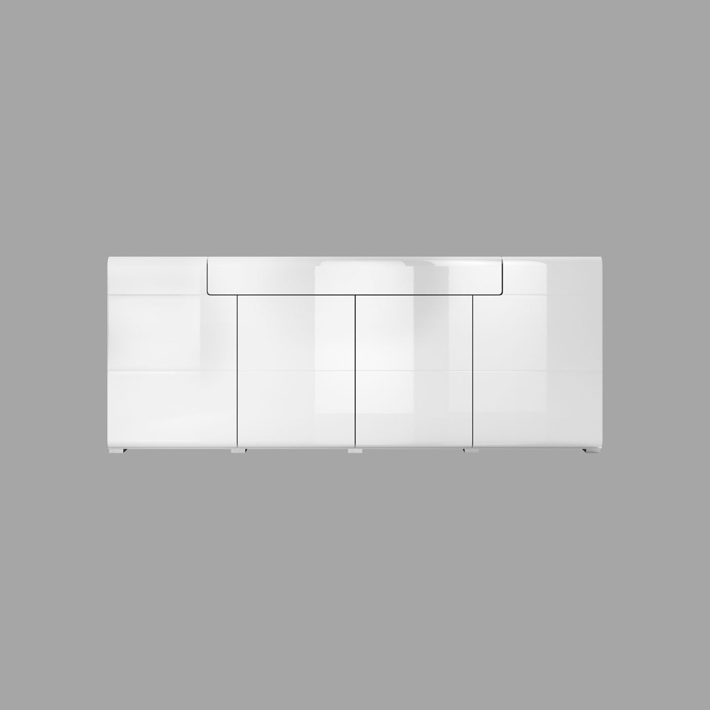 Kumode Tola 208/39/82 cm balts - N1 Home