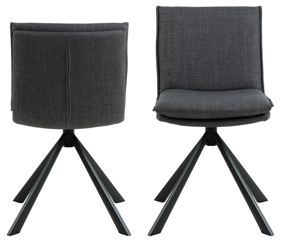 Krēsls Flys 47/59/85 cm tumši pelēks - N1 Home