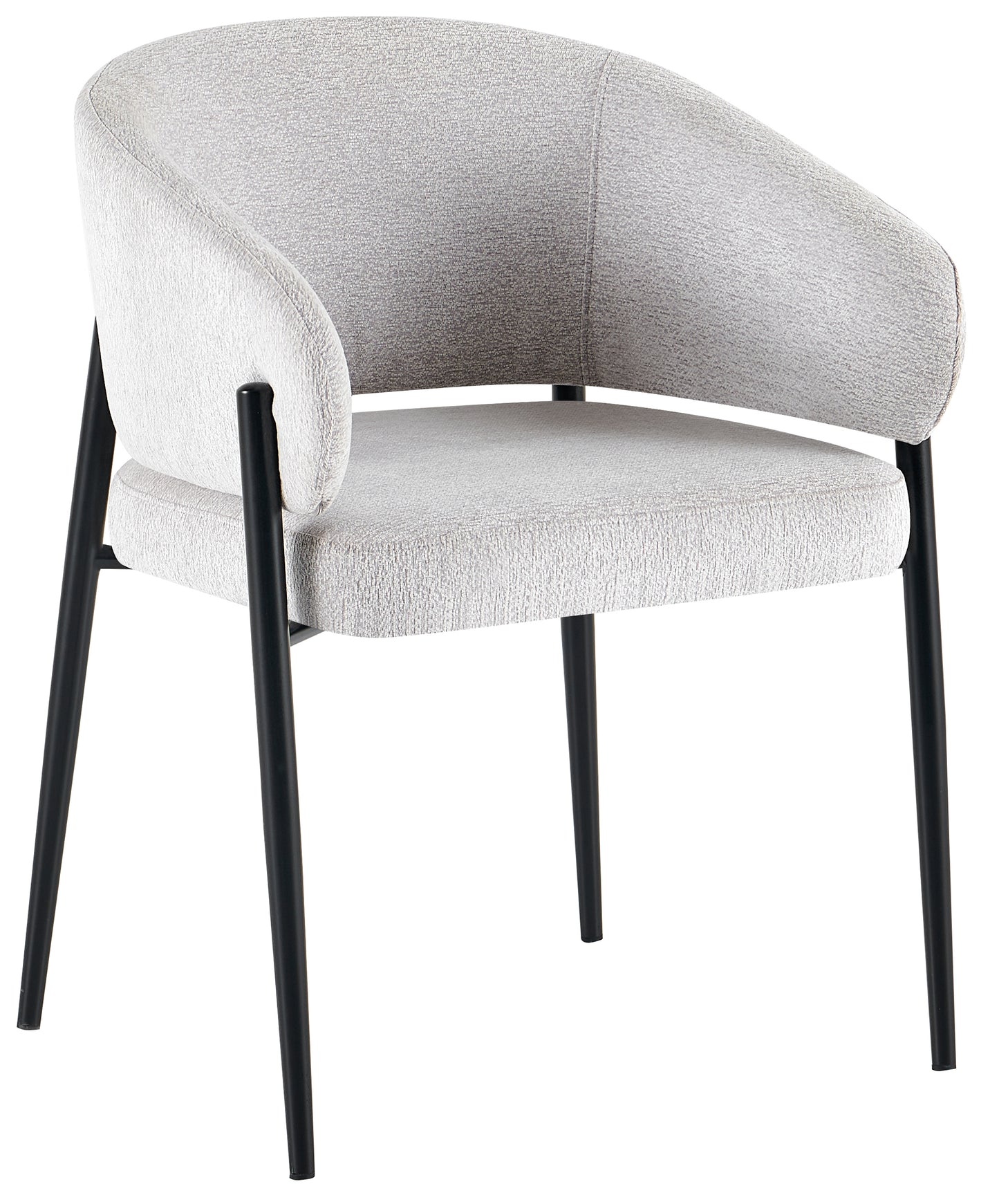 Krēsls Resil 57/82/58 cm gaiši pelēks - N1 Home