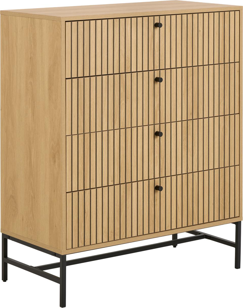 Kumode Alba 80,6x40x100,1 cm ozols - N1 Home