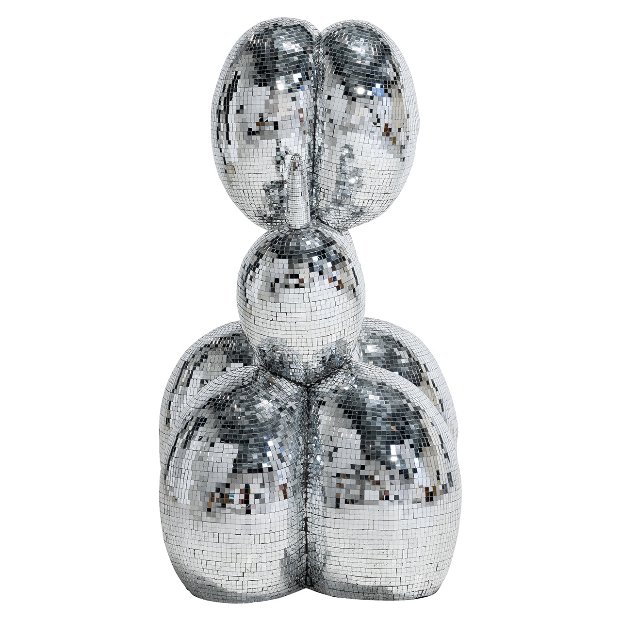 Dekoratīvs priekšmets Richmond Interiors Dog mirror big 124/130/73 cm sudraba - N1 Home