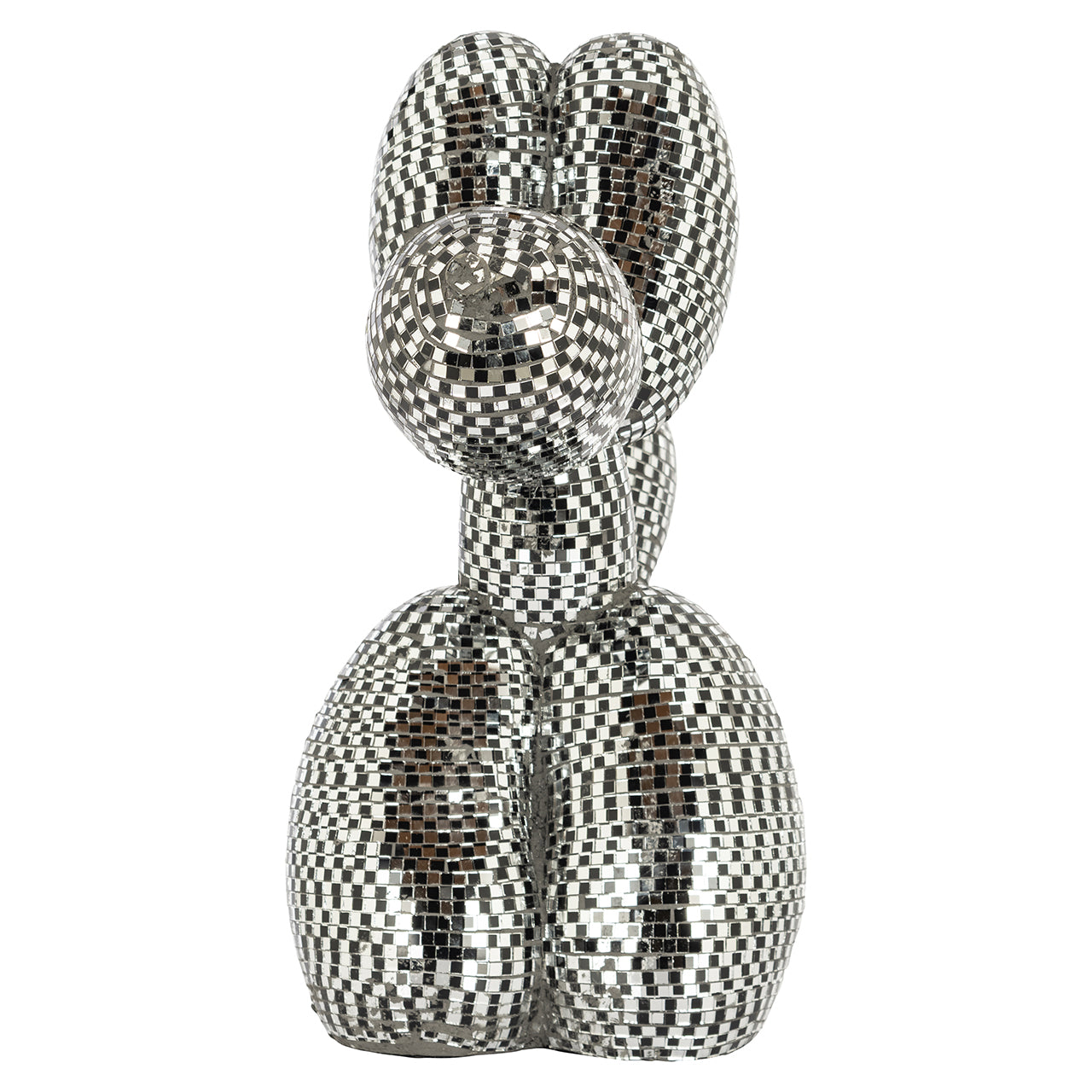 Dekoratīvs priekšmets Richmond Interiors Dog mirror medium 40/39/22 cm melns - N1 Home