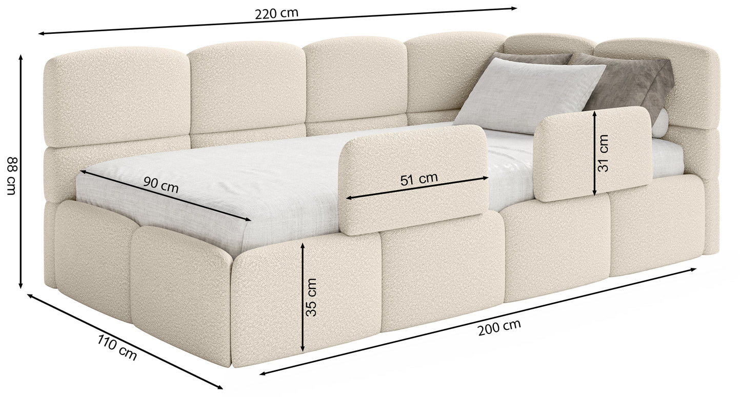 Gulta Clod 220/88/110 cm Melody 14