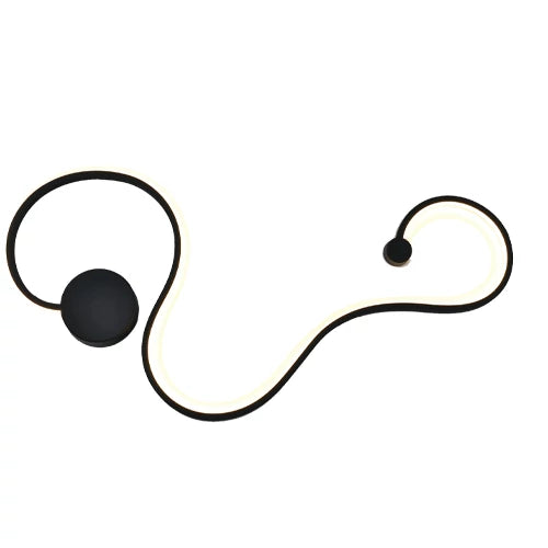 Sienas un griestu gaismeklis Vipeo 405/40/810 mm melns - N1 Home