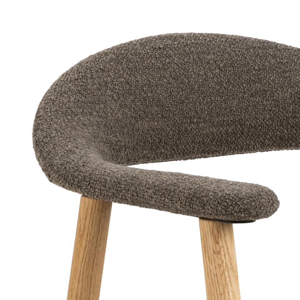 Krēsls Adsi 56/54/75 cm taupe - N1 Home