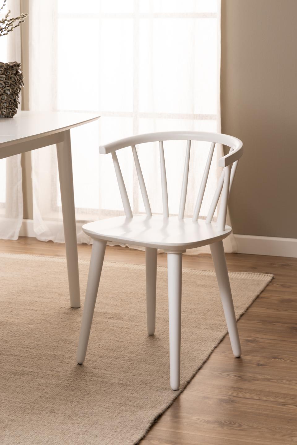 Krēsls Idis 51/51/75 cm balts - N1 Home