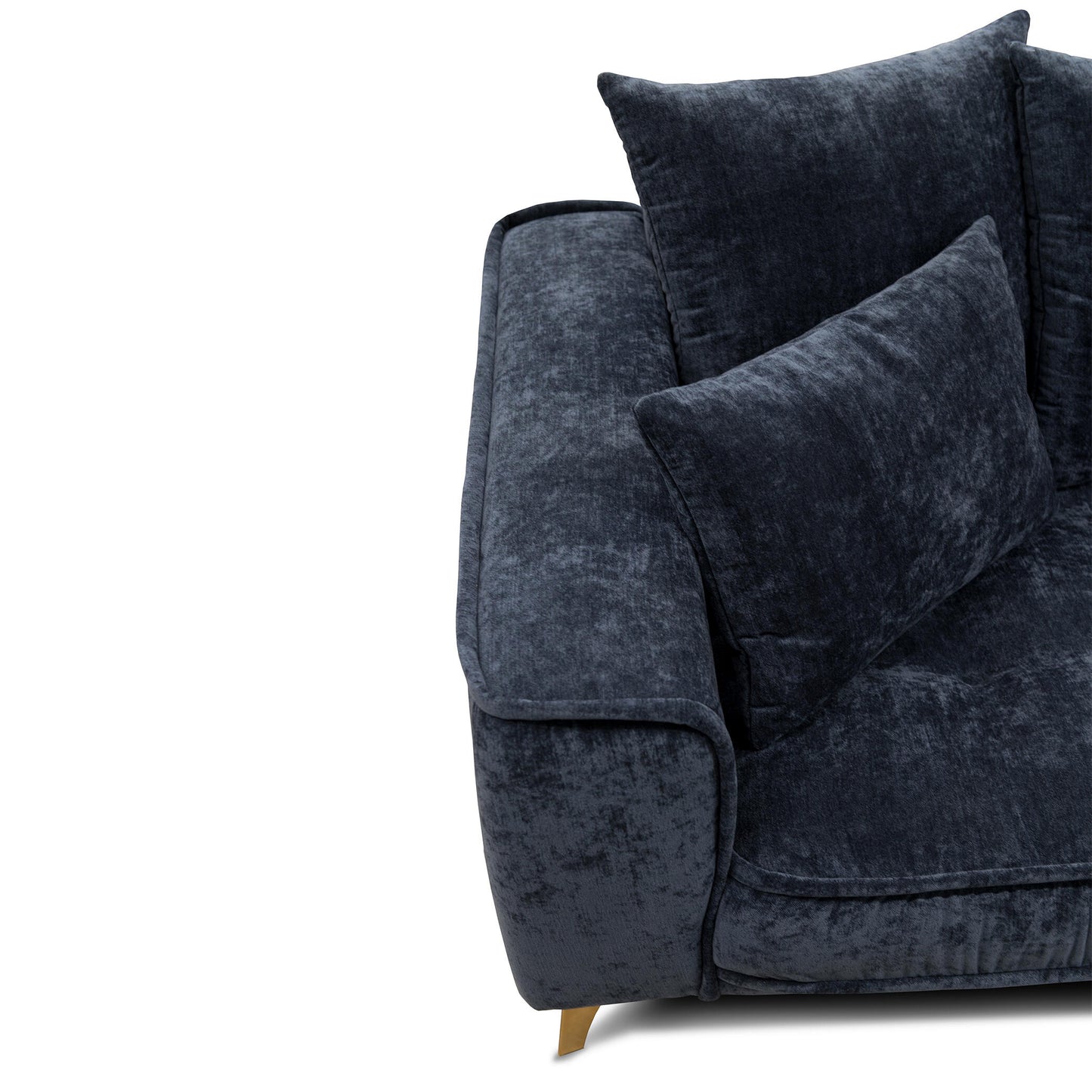 Dīvāns Belavio Befame 150-185/256-288/175-210 cm zils - N1 Home