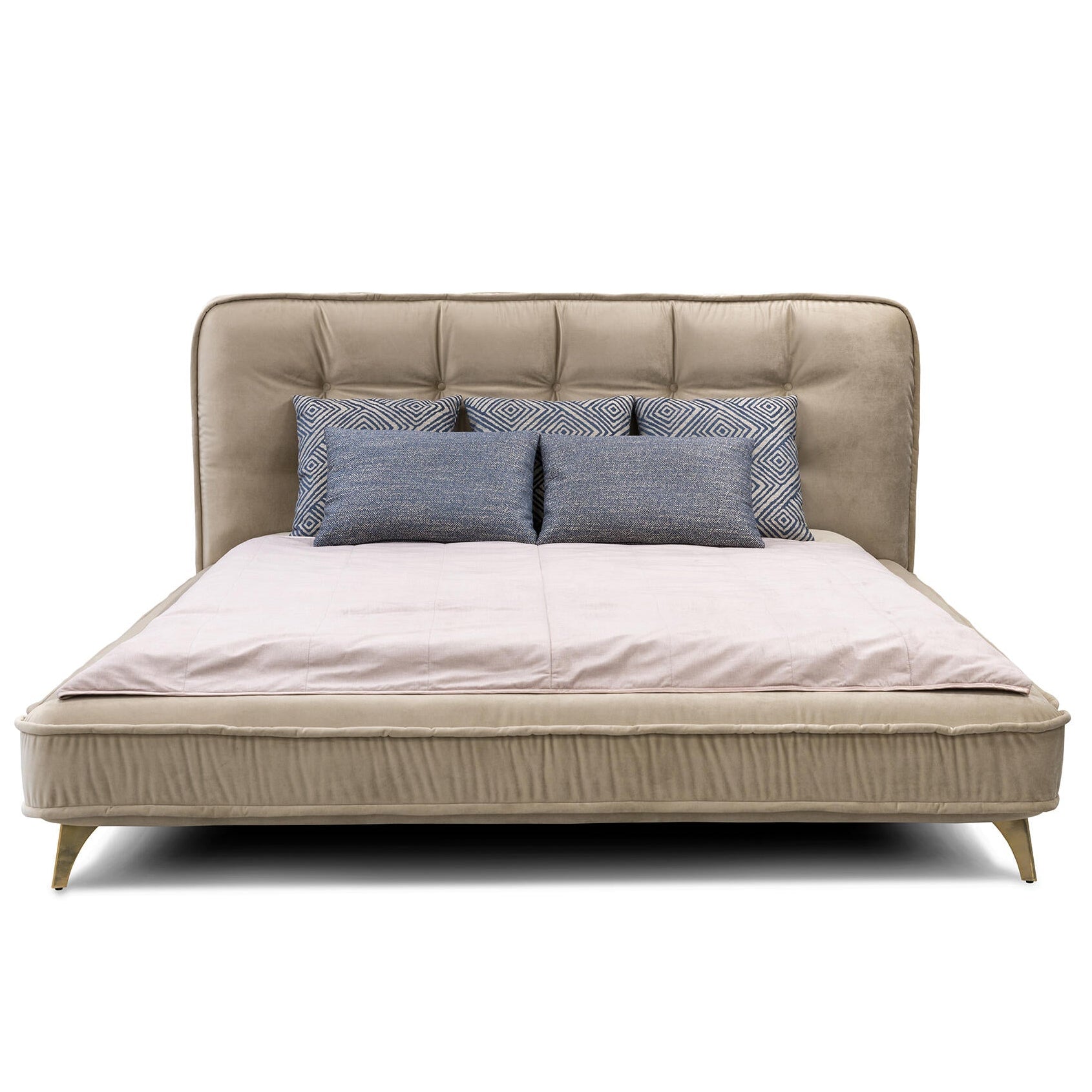 Gulta Belatio Befame 140;160;180;200/200 cm bēšs - N1 Home