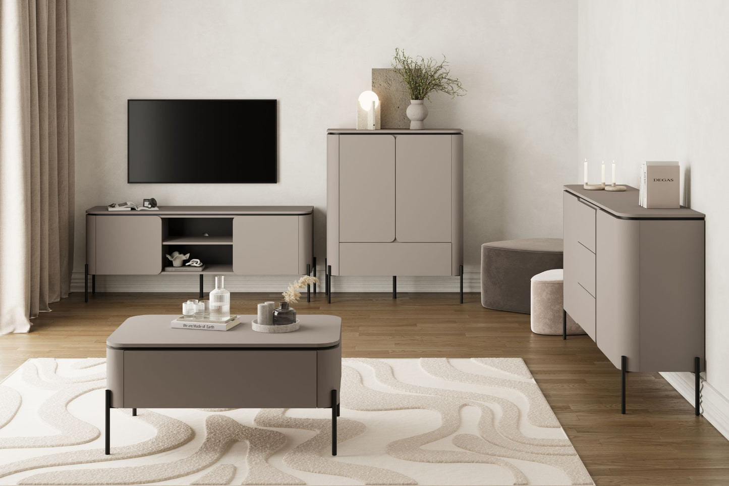 Kumode Beltas 163/40/94 cm congo - N1 Home