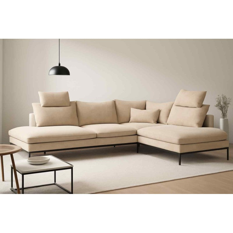 Dīvāns Bloss 293/90/57 cm bēšs Toronto 1 - N1 Home