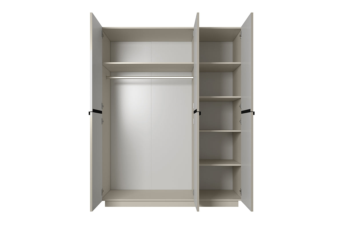 Skapis AUSTIN melns 150/207/62 kašmirs - N1 Home