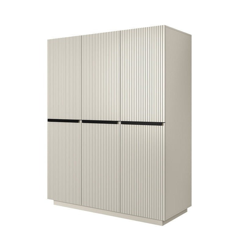 Skapis AUSTIN ar atvilktņas, melns 150/207/62 kašmirs - N1 Home