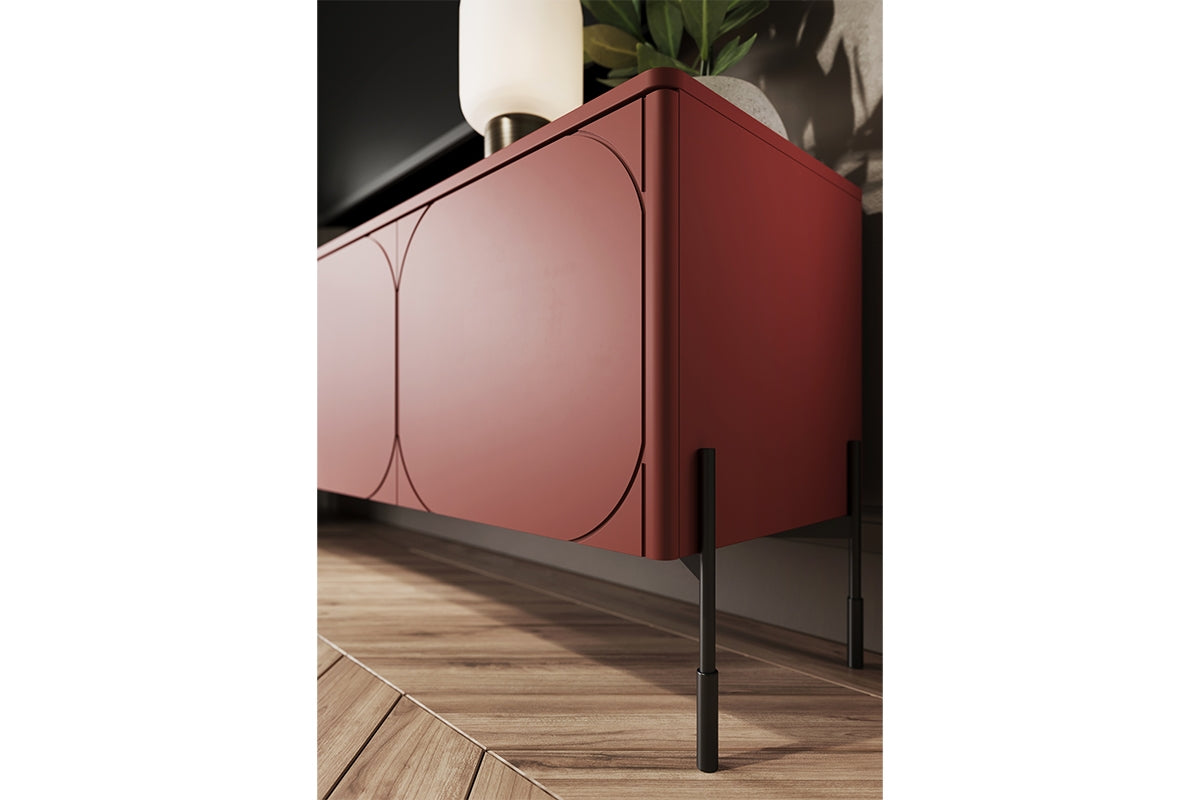 RTV kumode BARI ar atvilktni 154/65/45 terrakota - N1 Home