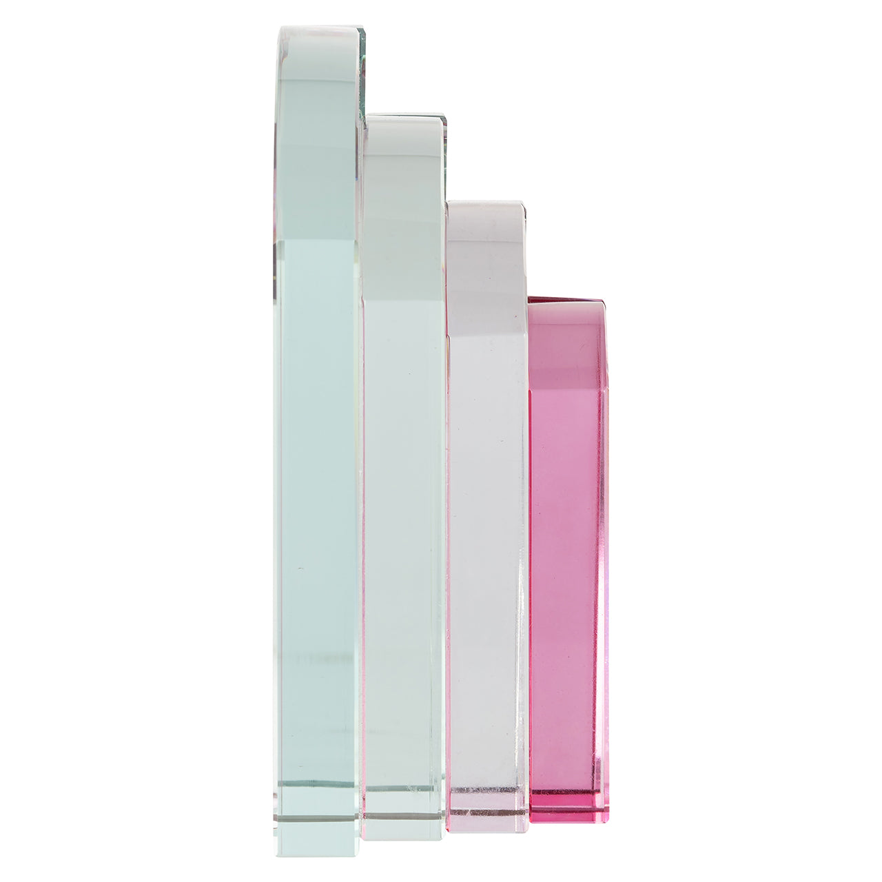 Grāmatu stendi Alissia Richmond Interiors 18/20/7 cm stikls - N1 Home