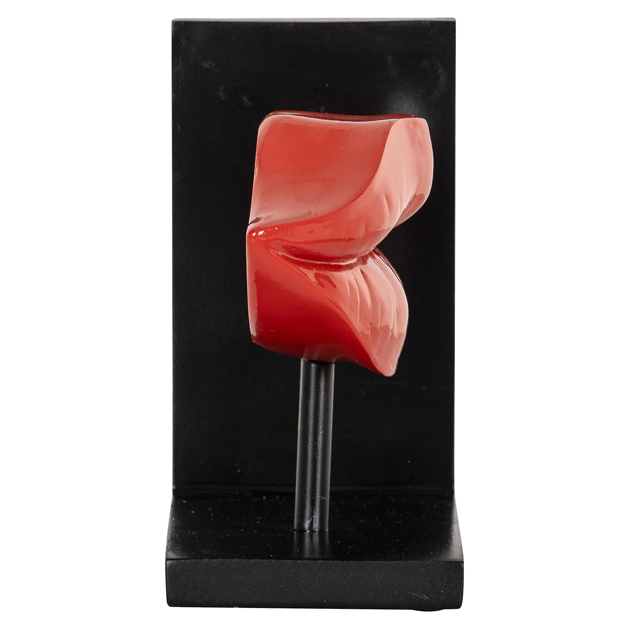 Grāmatu stendi Xia Richmond Interiors 15/30/8 cm melns/sarkans - N1 Home