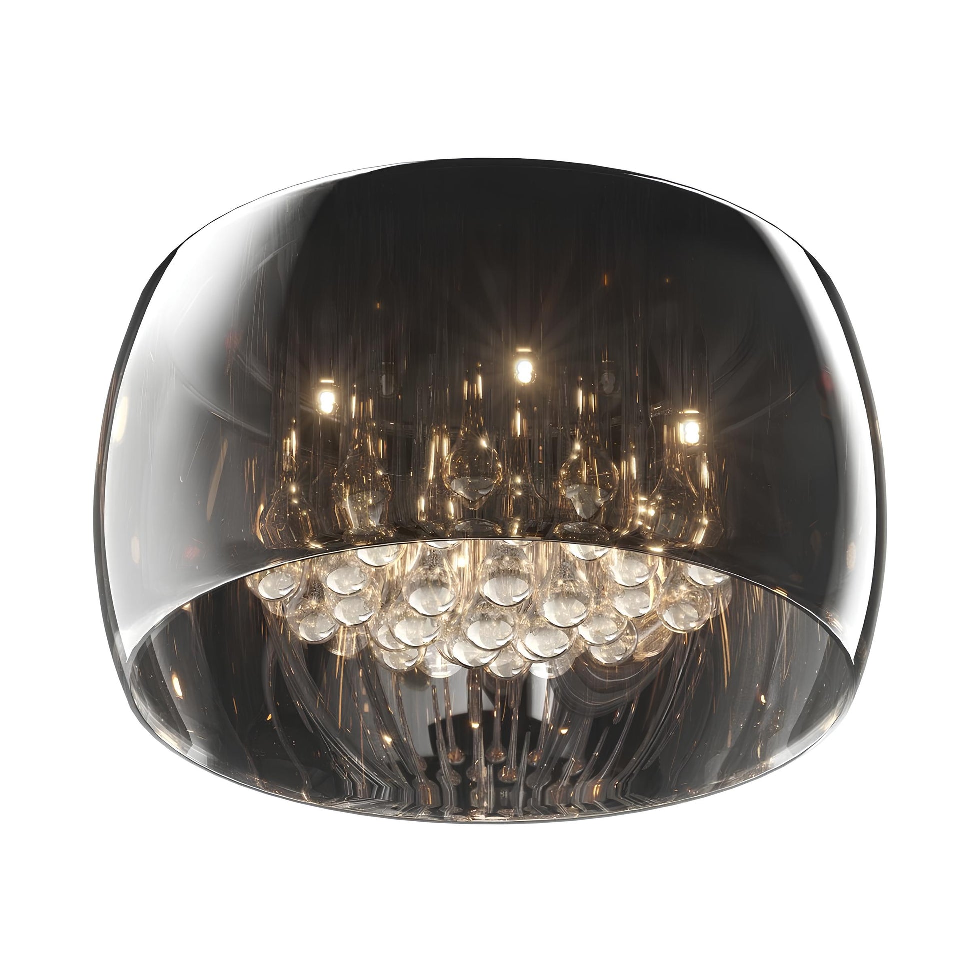Piekaramā lampa Kristāla 22/40 cm hroms - N1 Home