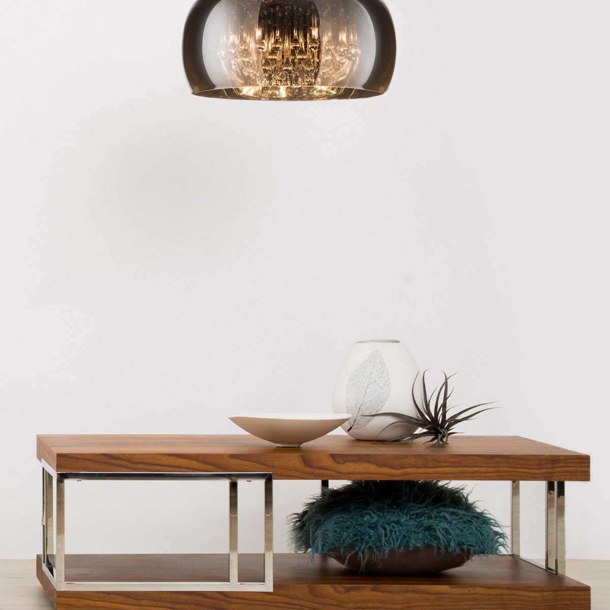 Piekaramā lampa Kristāla 22/40 cm hroms - N1 Home