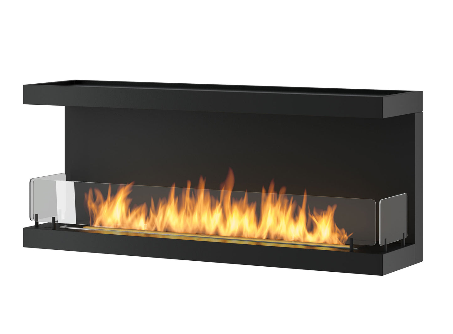 Biokamīns INSI C 3. versijas 100/50/30; 120/50/30 cm melns - N1 Home