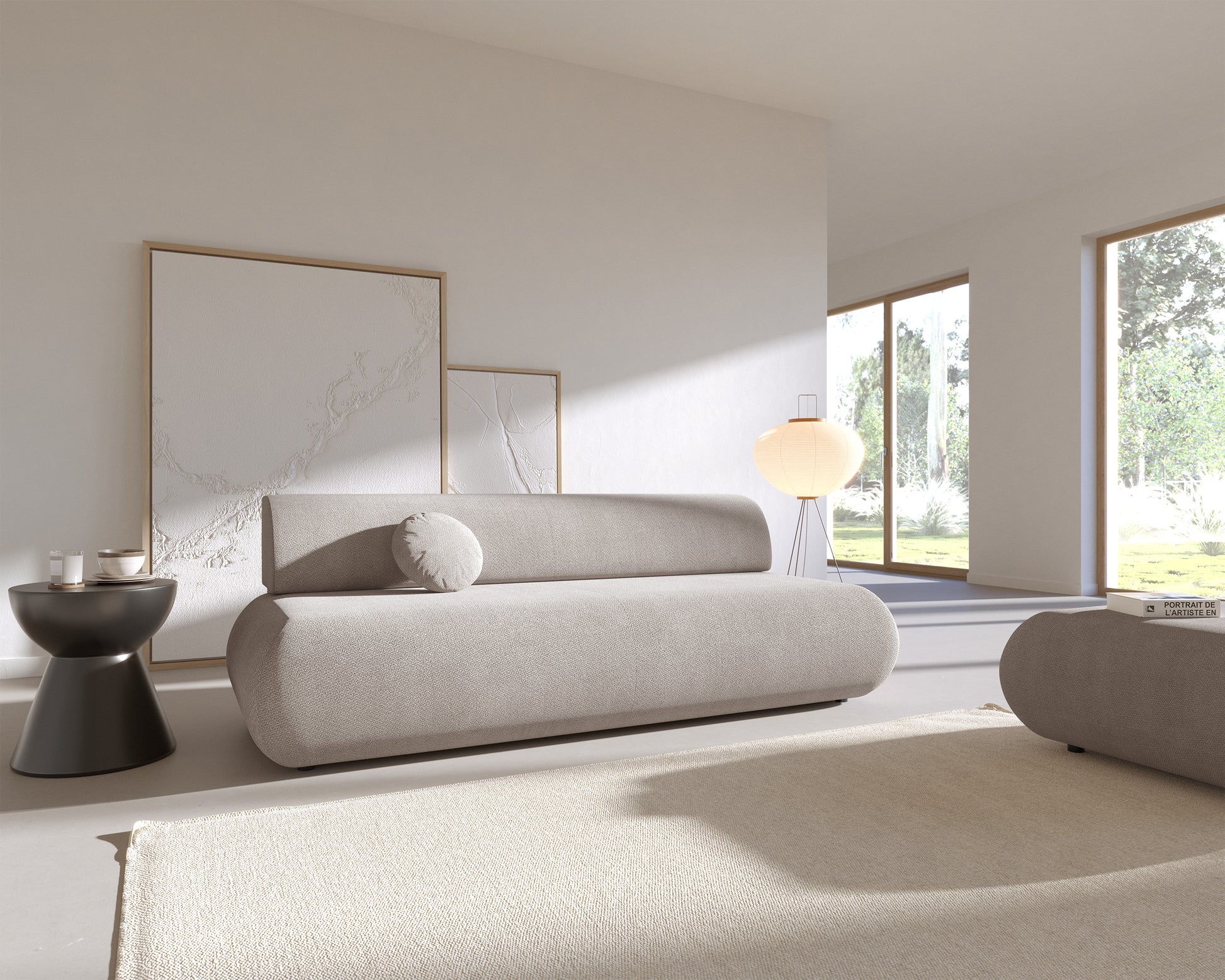 Dīvāns Arman 214/100/74 cm Vinci 25 - N1 Home