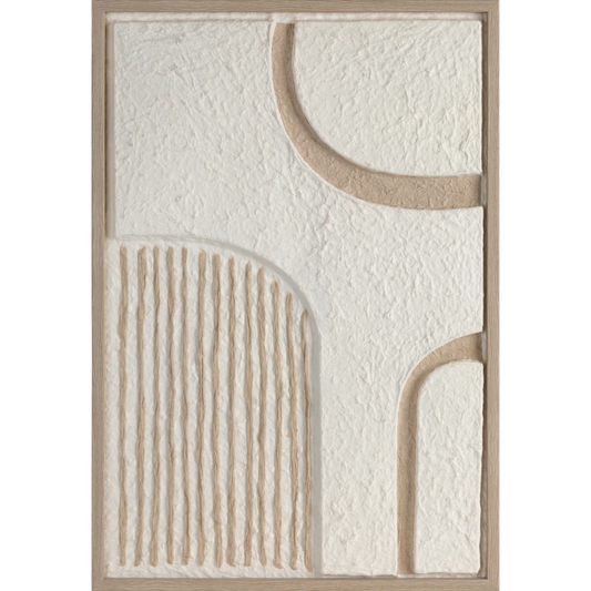 Glezna Art O4 40/60 cm balts/bēšs - N1 Home