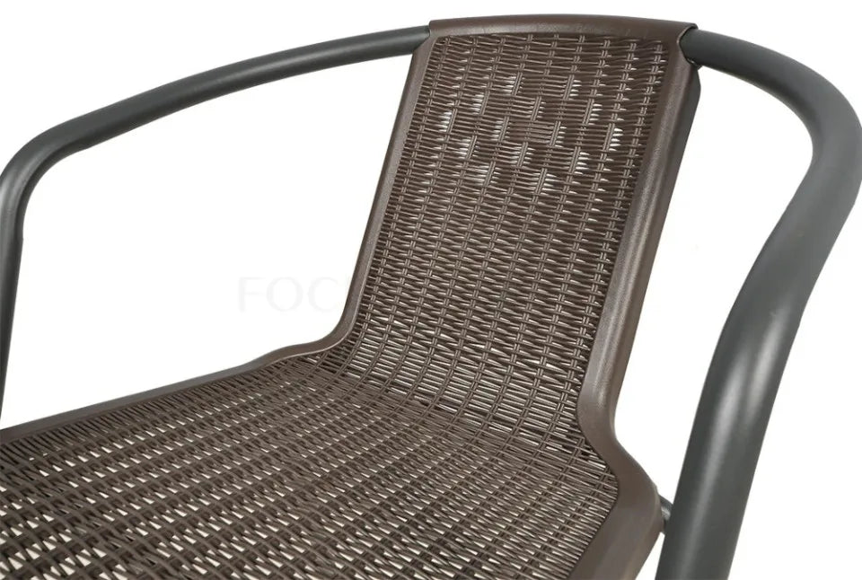 Krēslu komplekts balkonam Simpi (4) 55/57/72 cm brūns - N1 Home