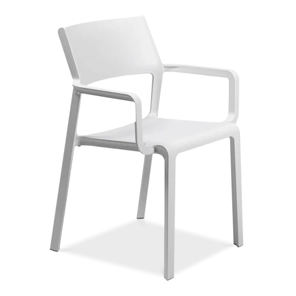 Krēsls Naro Trilo 58/82/53 cm blanko - N1 Home