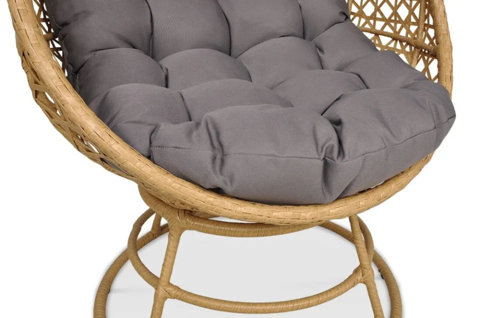 Grozāmais dārza krēsls Holy 82/80/147 cm bēšs - N1 Home