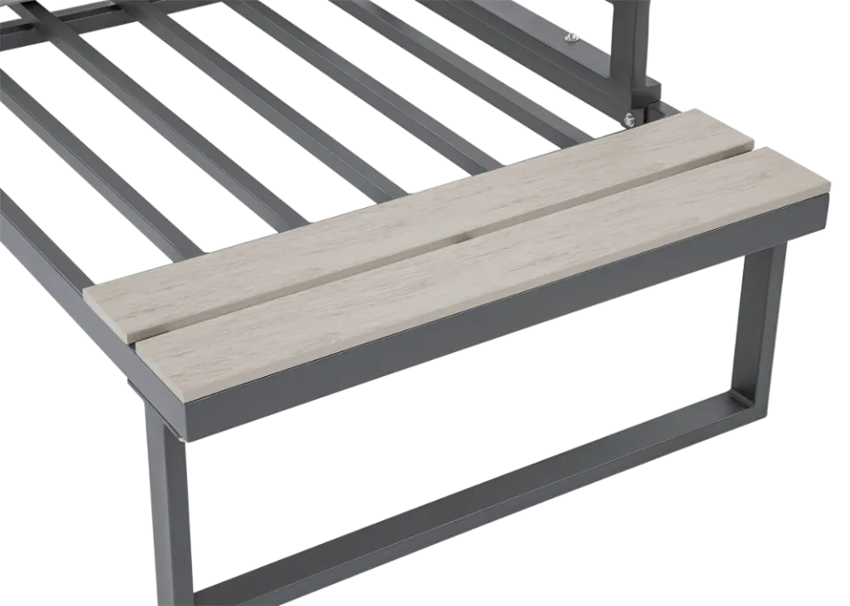 Dārza komplekts Emers gaiši pelēks - N1 Home