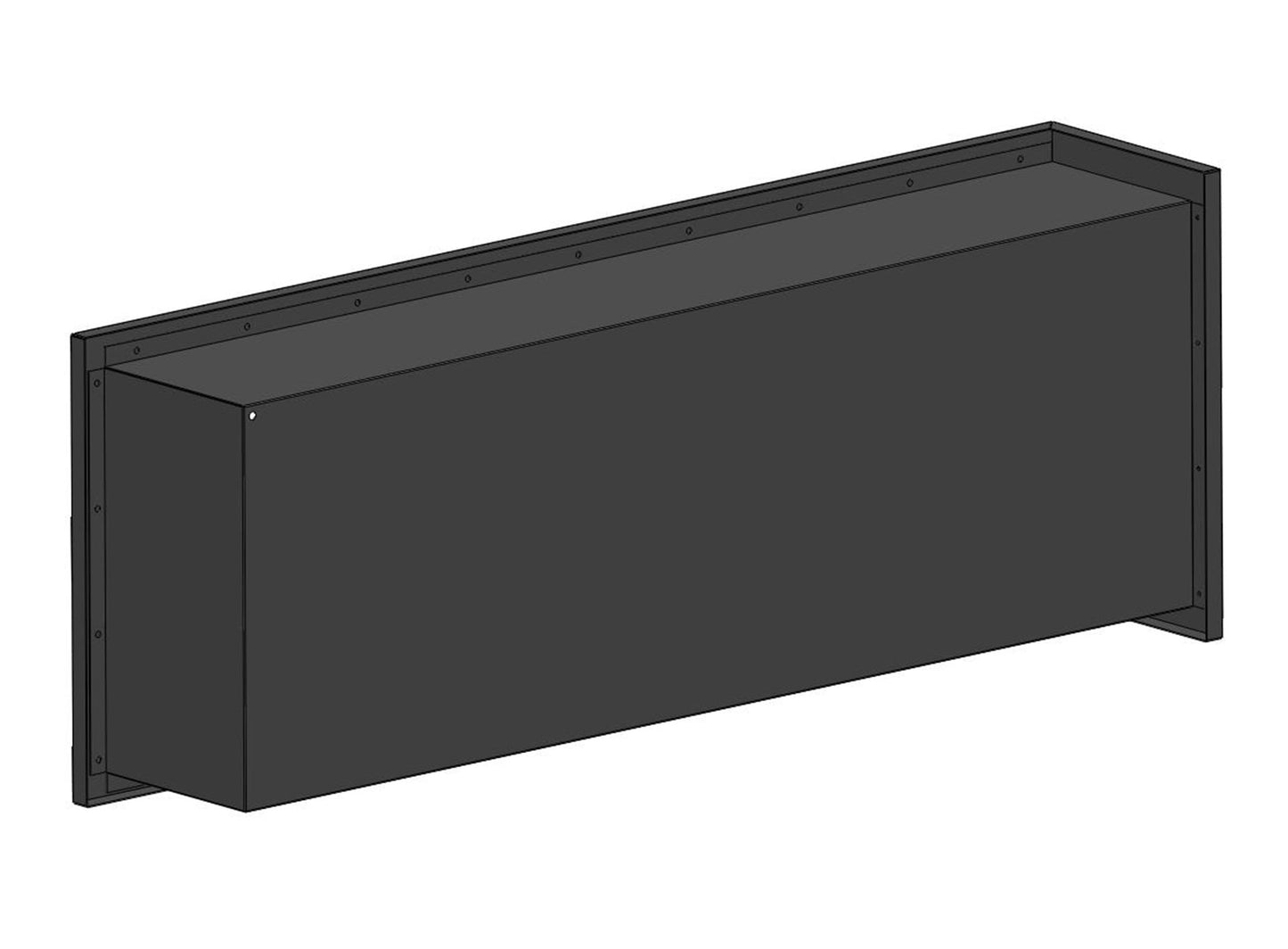 Biokamīns Cornia 120/45/20 cm melns - N1 Home