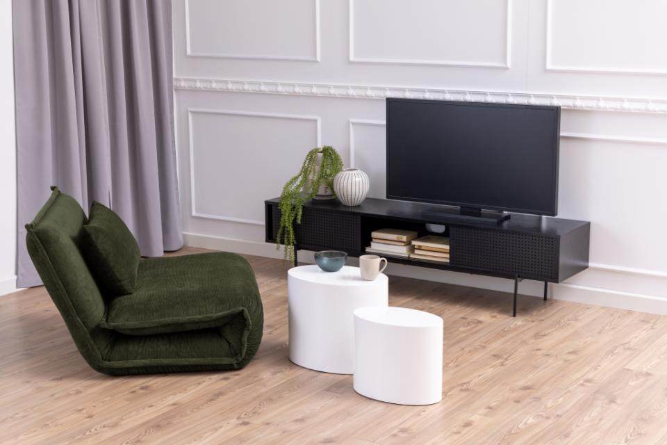 Kafijas galds Mic 48x33x40 cm, 40x24,5x33 cm balts - N1 Home