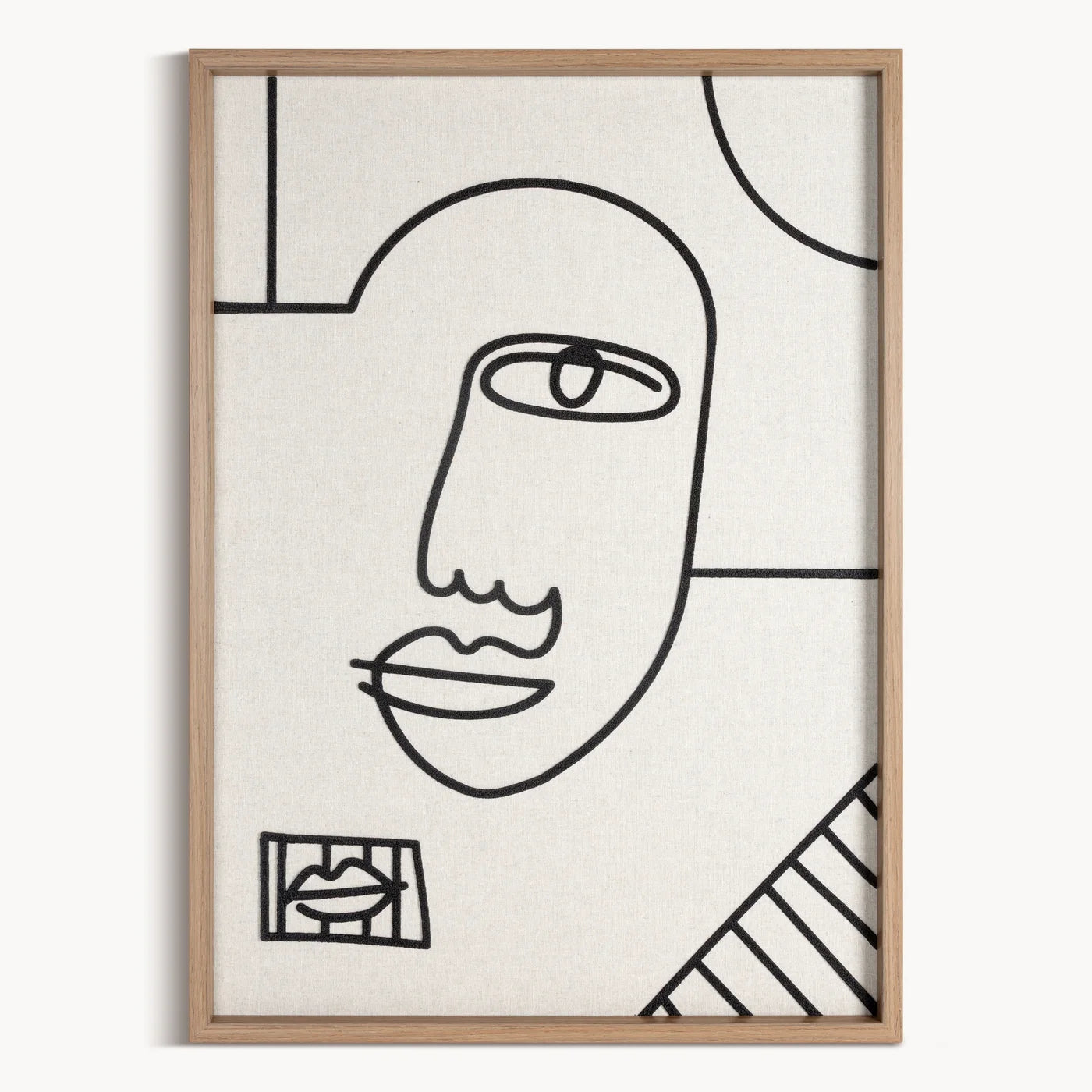 Glezna Arty 50/70 cm balts/melns - N1 Home